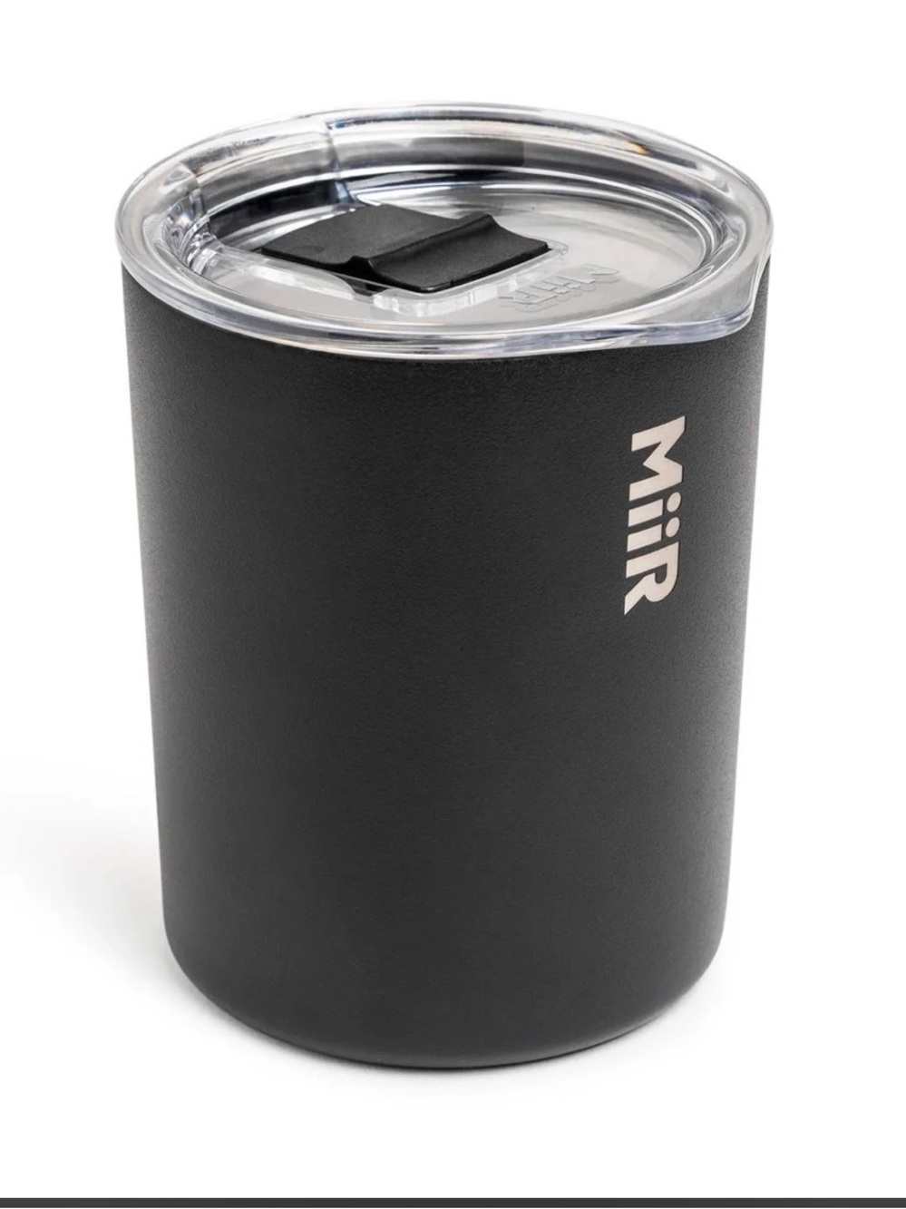 MiiR Climate+ Tumbler in Matte Black with. Lear Top